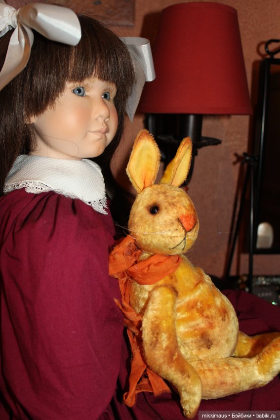 Жёлтые зайки тедди — Авторские мишки Тедди и друзья: фото (фото 5)