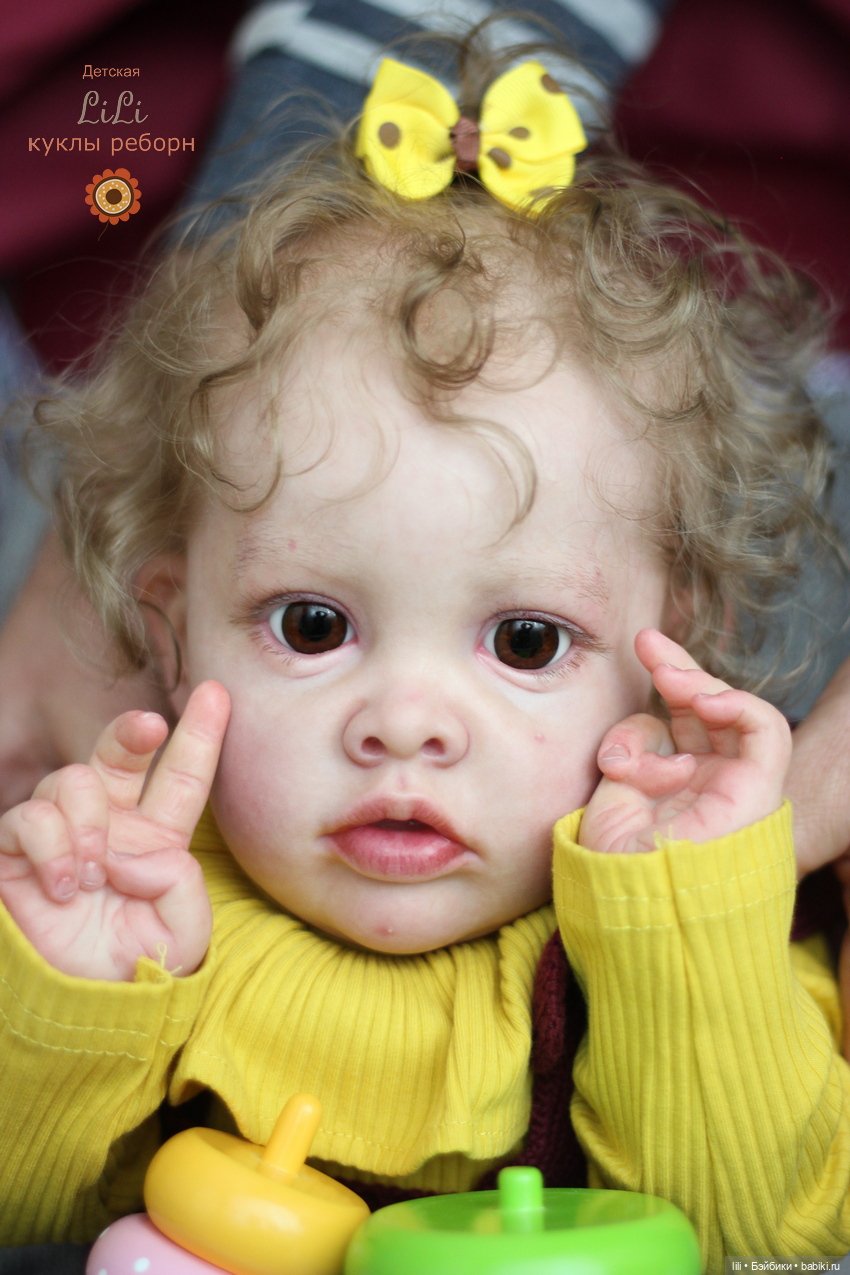 Девочка реборн из молда Benjamin