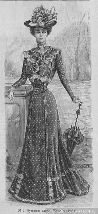 Детская мода 1899-1906 из журналов "Модный курьер" и "Вестник моды" ч2 (фото 3)