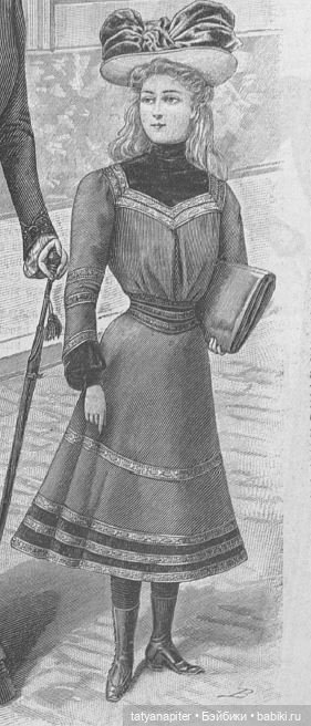 Детская мода 1899-1906 из журналов "Модный курьер" и "Вестник моды" ч2