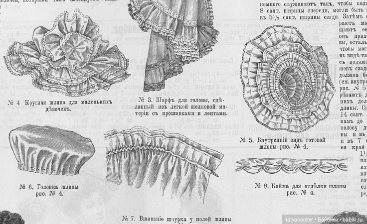 Детская мода 1899-1906 из журналов "Модный курьер" и "Вестник моды" ч2
