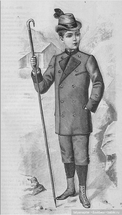 Детская мода 1899-1906 из журналов "Модный курьер" и "Вестник моды" ч2