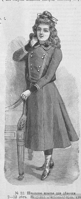 Детская мода 1899-1906 из журналов "Модный курьер" и "Вестник моды" ч2