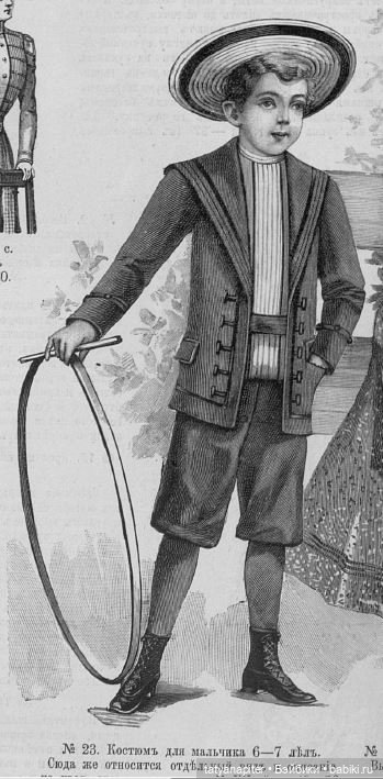 Детская мода 1899-1906 из журналов "Модный курьер" и "Вестник моды" ч2 (фото 2)