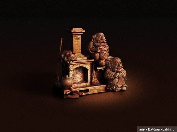 Невероятная резьба по дереву от Юрия Фирсанова (фото 3)