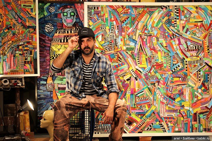 Скульптуры из газет от Nick Georgiou