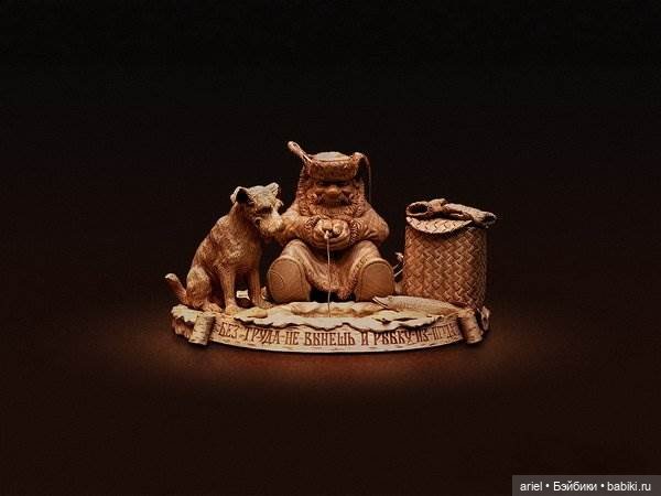 Невероятная резьба по дереву от Юрия Фирсанова (фото 5)