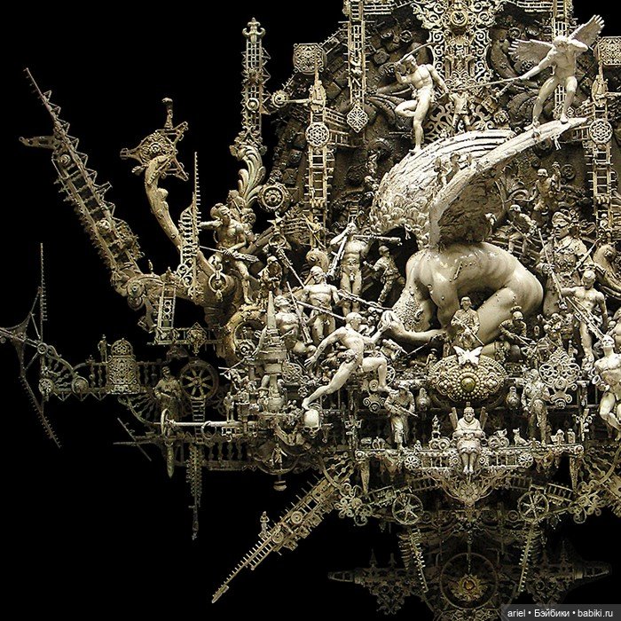 Крис Кукси скульптура и гротеск (фото 9)