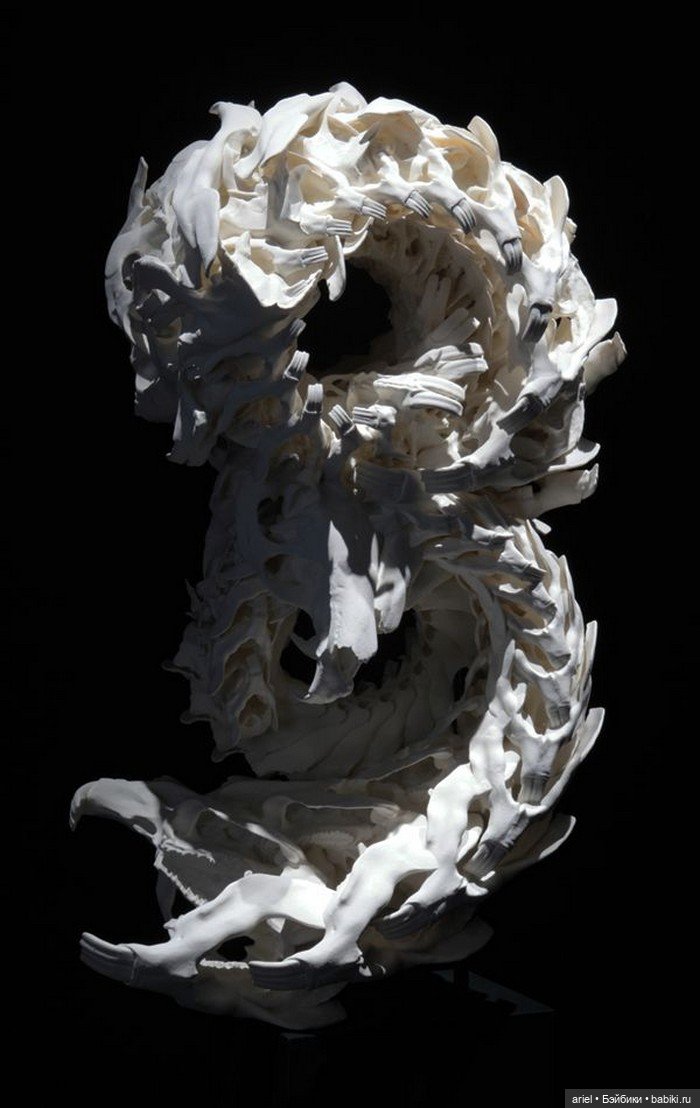 Скульптуры от японского автора Motohiko Odani (фото 6)