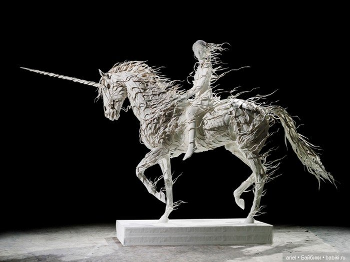 Скульптуры от японского автора Motohiko Odani (фото 8)