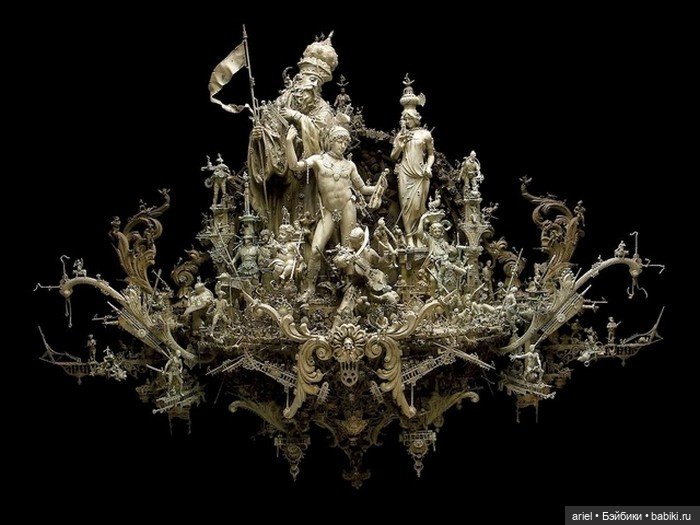 Крис Кукси скульптура и гротеск