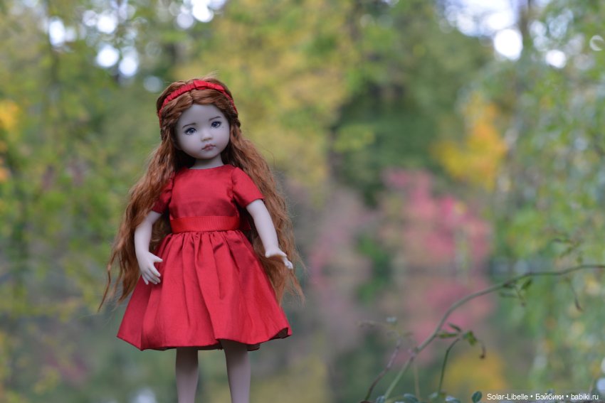 Плачет золотом листьев осень. Куколка Дианы Эффнер (фото 10)