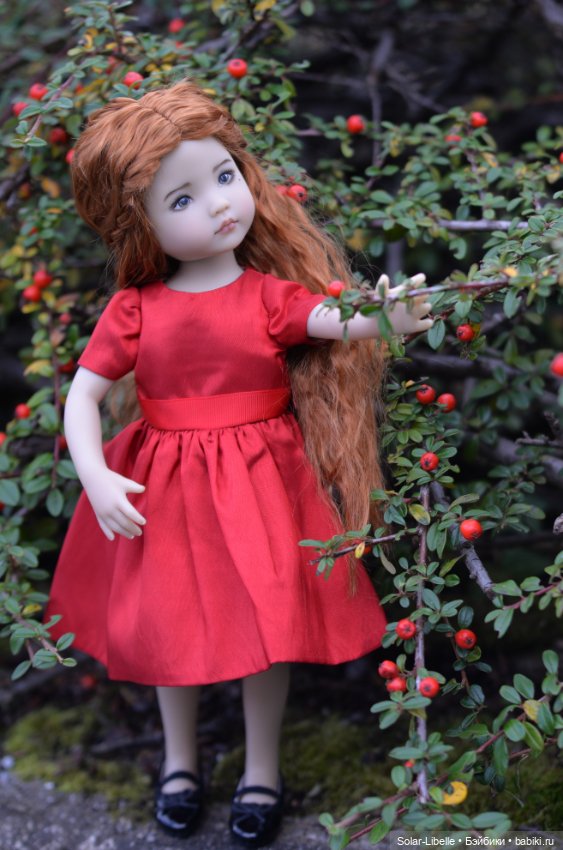 Плачет золотом листьев осень. Куколка Дианы Эффнер