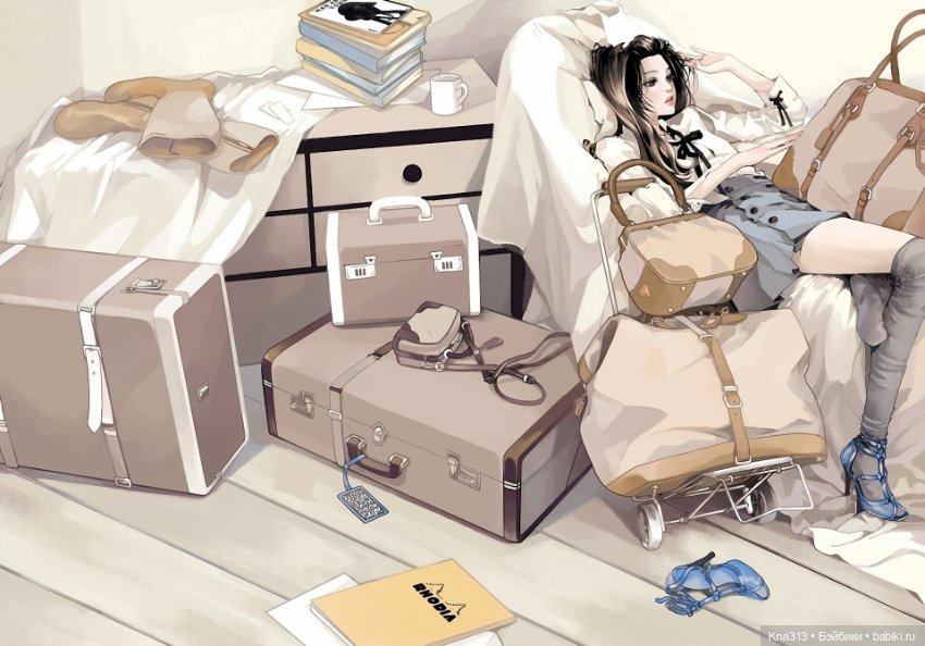 Blythe Леся и Ника. Сборы в отпуск и чемоданное настроение