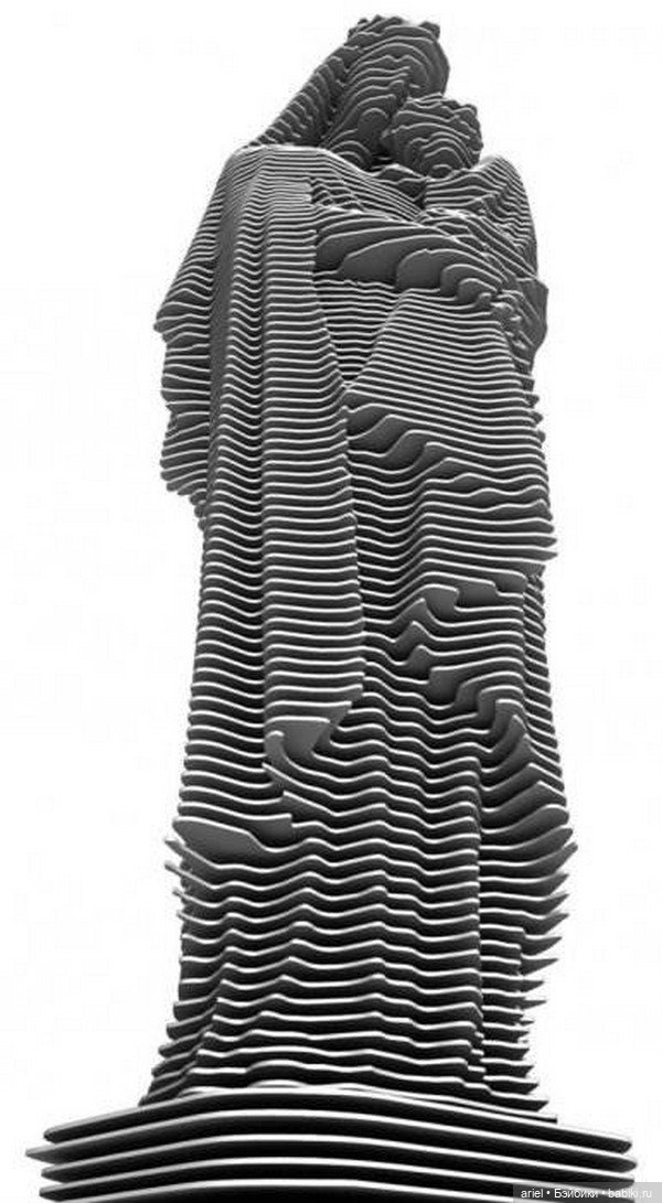 Скульптуры из металла от Chan Girl Park