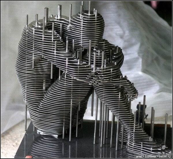 Скульптуры из металла от Chan Girl Park