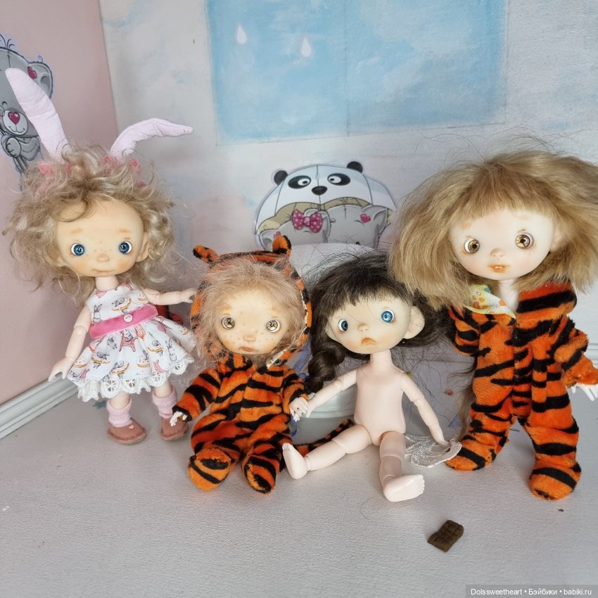 Малышовское трио — Лепка авторских кукол: полимерная глина (фото 3)