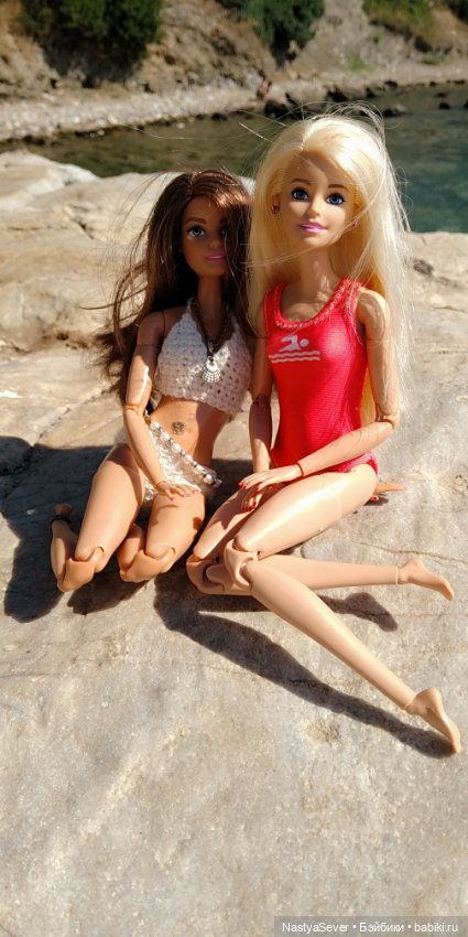 Девчонки на пляже — Разные шарнирные куклы (не БЖД): редкие (фото 5)