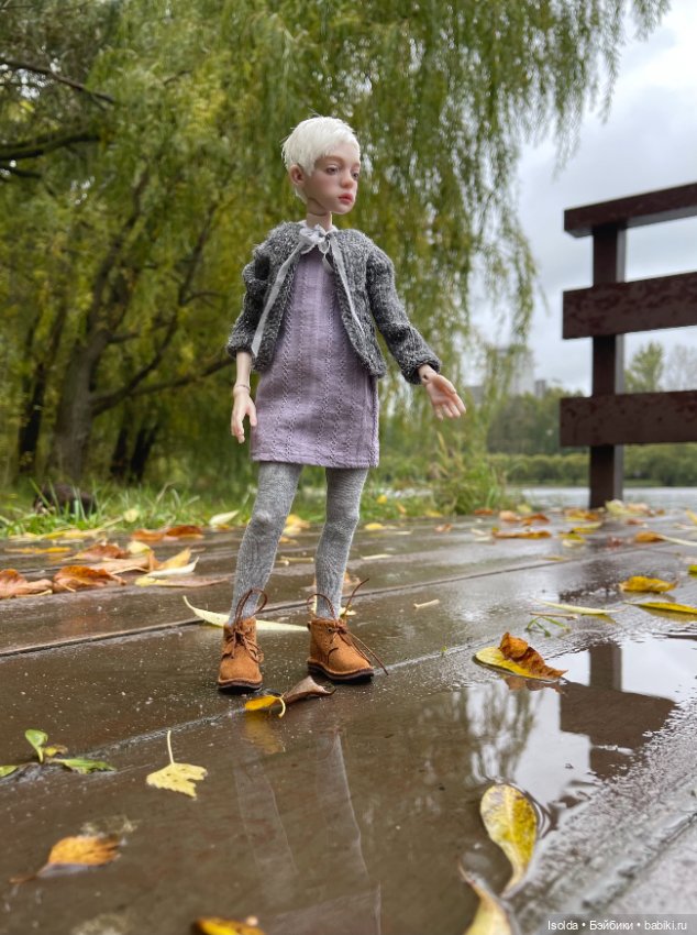 Птички и Наби с Сайей на прогулках этой осенью (фото 6)