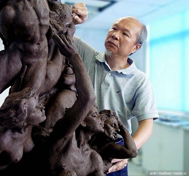 Современная японская скульптура Гейлорд Хо (фото 2)