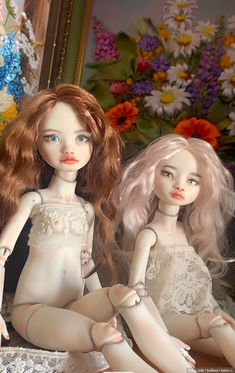 Много ли времени уходит на создание шарнирной куклы из фарфора (фото 8)