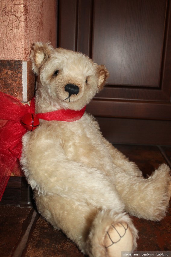 Полярный мишка Тедди Глазуновой Анны