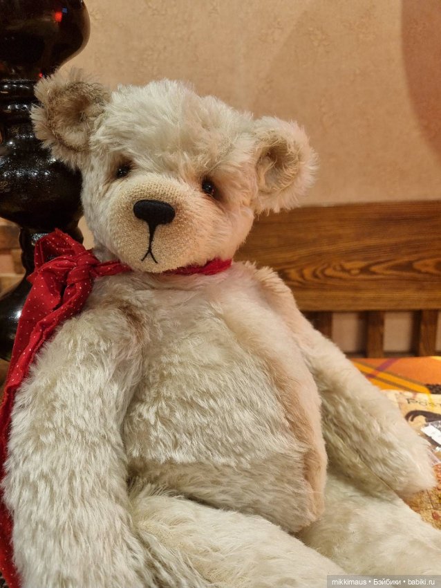 Полярный мишка Тедди Глазуновой Анны