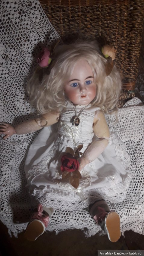 Егоза — Редкие антикварные куклы и реплики: воск (фото 2)