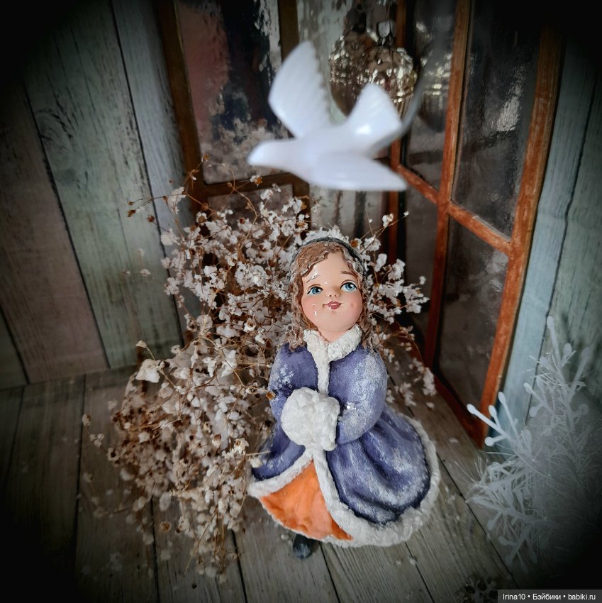 Новые ватные игрушки — Ватные игрушки на елку: ретро