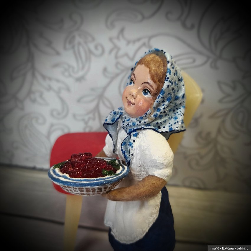 Новые ватные игрушки — Ватные игрушки на елку: ретро