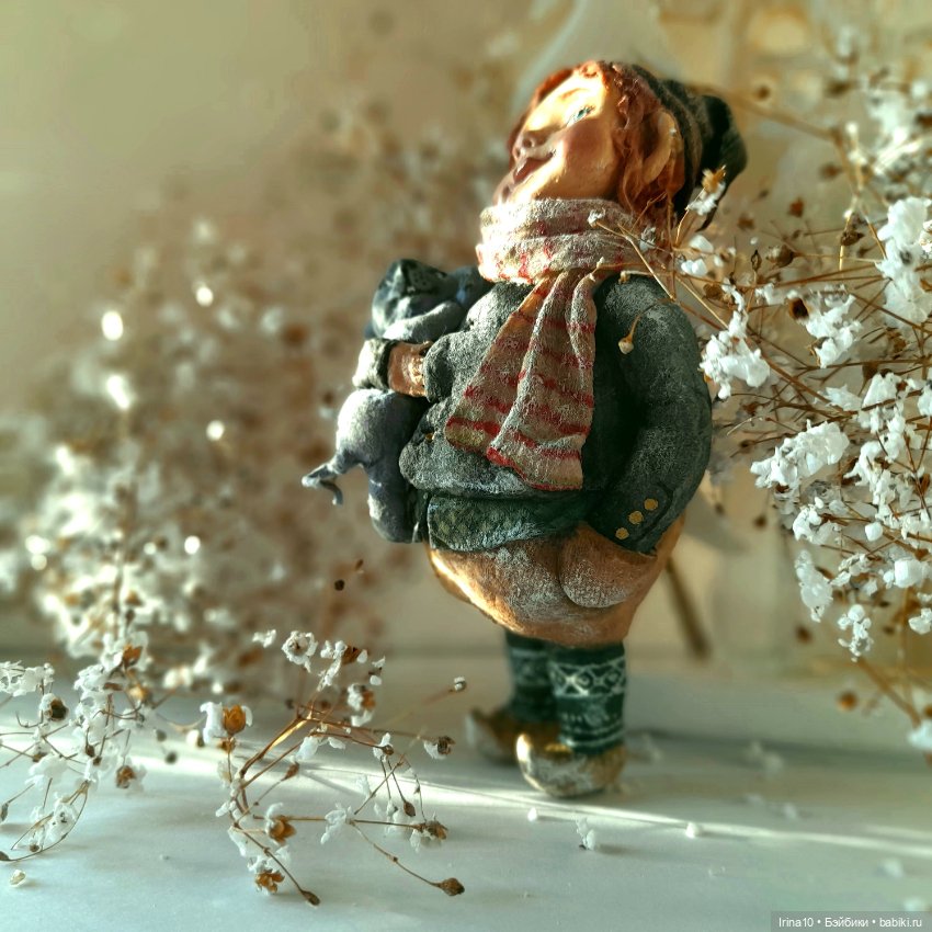 Новые ватные игрушки — Ватные игрушки на елку: ретро