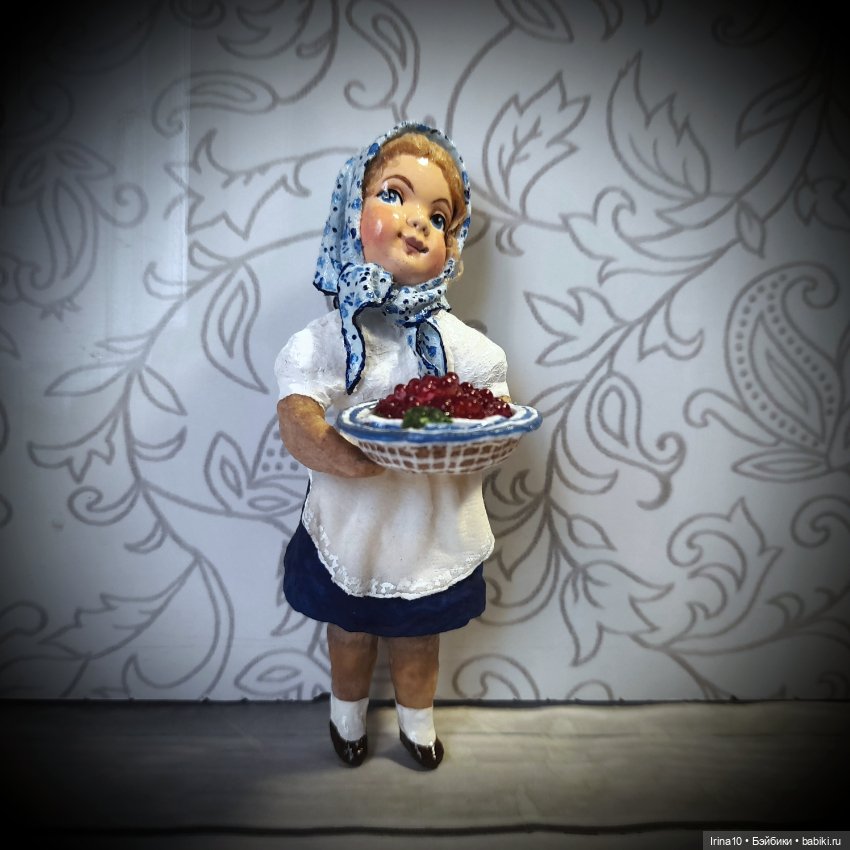 Новые ватные игрушки — Ватные игрушки на елку: ретро