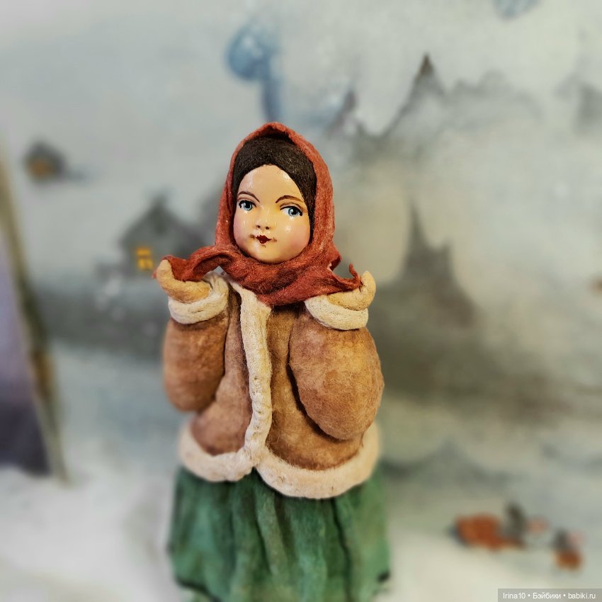 Новые ватные игрушки — Ватные игрушки на елку: ретро