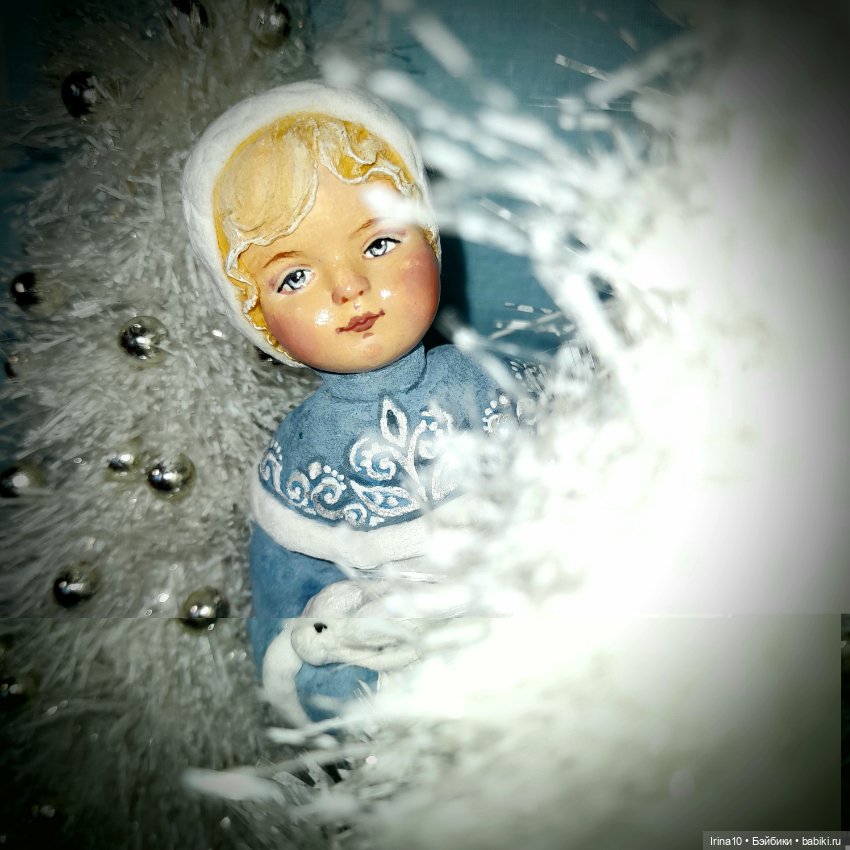 Новые ватные игрушки — Ватные игрушки на елку: ретро