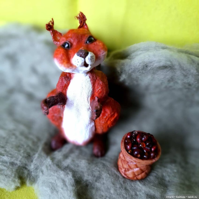 Новые ватные игрушки — Ватные игрушки на елку: ретро