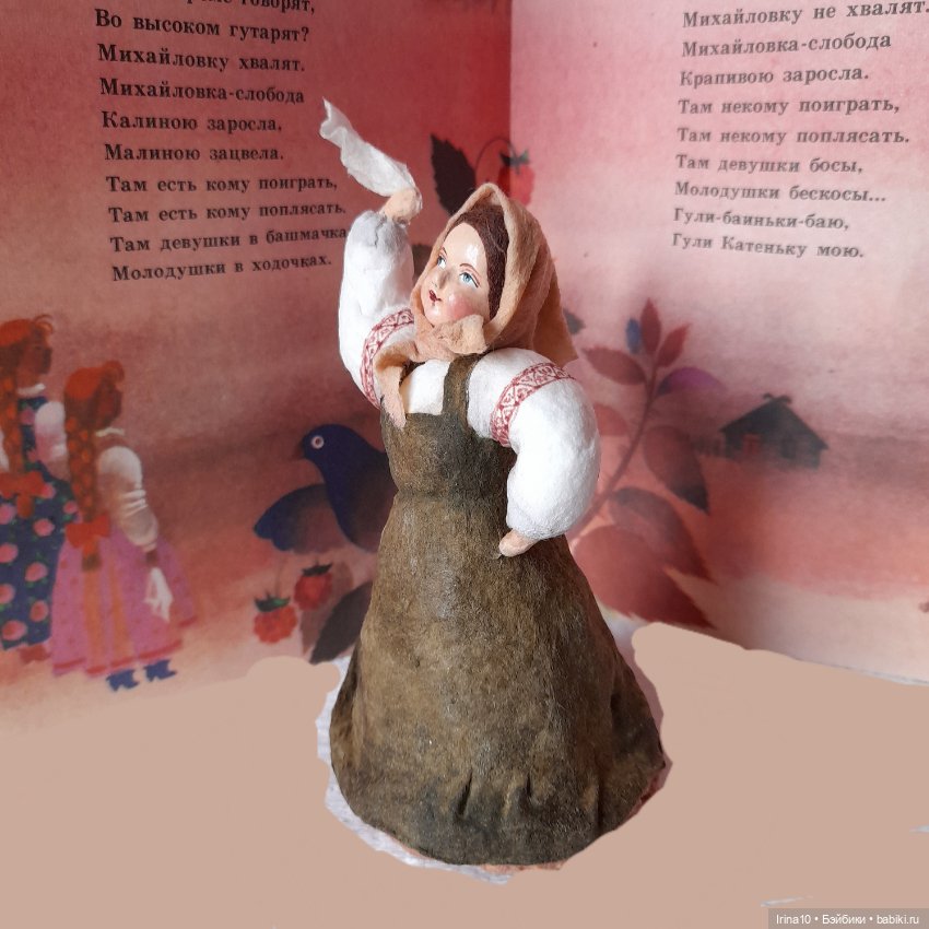 Новые ватные игрушки — Ватные игрушки на елку: ретро