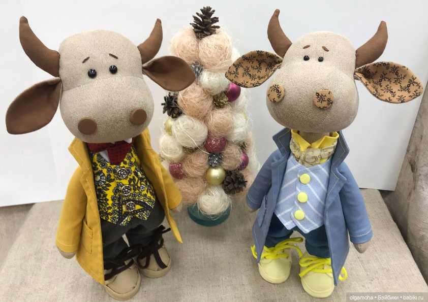 Приятные воспоминания — Текстильные игрушки и примитивы: кофейные