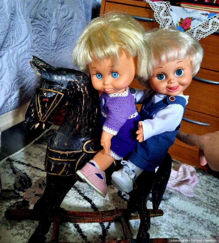 Если б я имел коня — Куклы Galoob Baby Face (Фейсинки): винтаж 90 (фото 5)