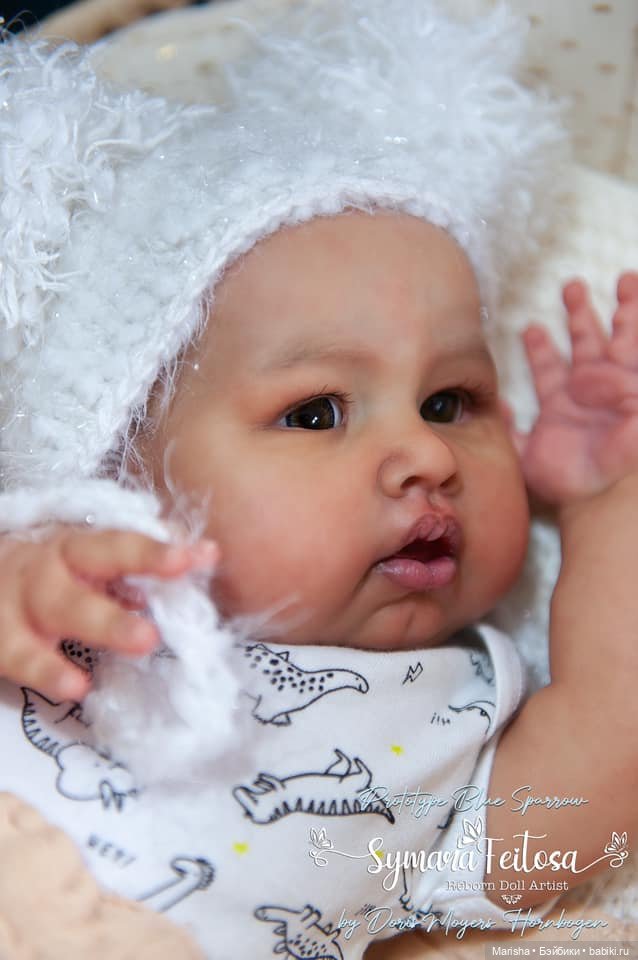 Blue Sparrow от Doris Moyers Hornbogen, автор прототипа Symara Feitosa (фото 3)