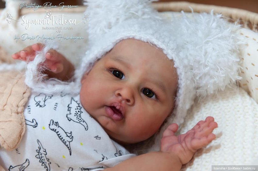 Blue Sparrow от Doris Moyers Hornbogen, автор прототипа Symara Feitosa (фото 8)