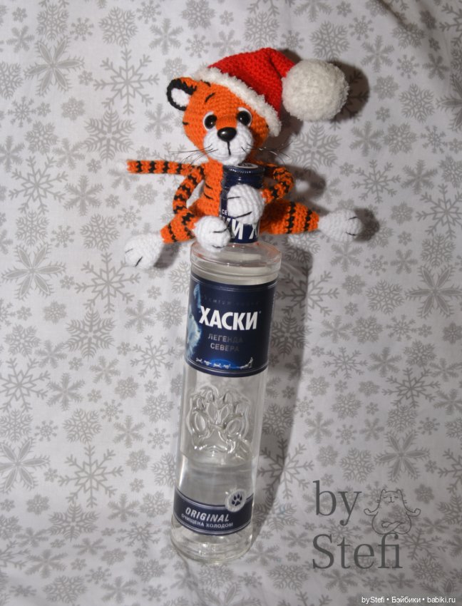 Афанасий. Тигрик на бутылку. Довязаааааала его (фото 3)
