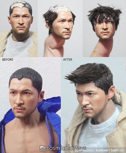 Осень творческая пора! Переделываем голову экшену 1/6