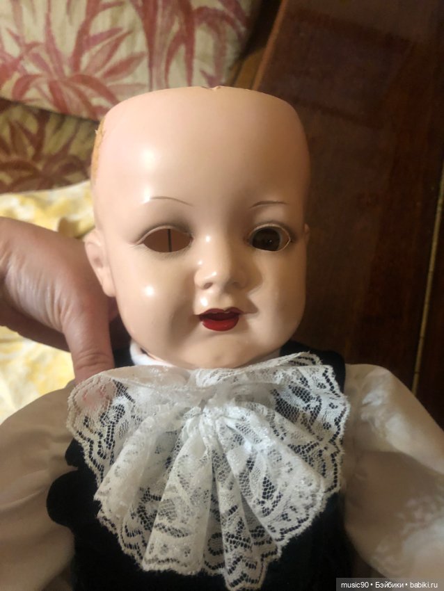 Нужна помощь мастера по ремонту механизма глаз у винтажной куклы (фото 2)