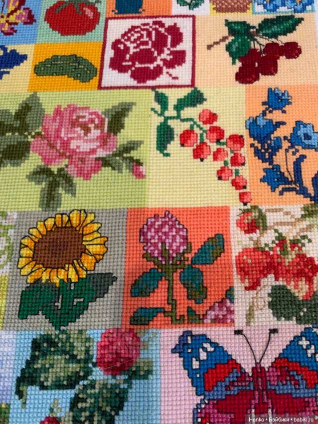 Вышивка «Четыре сезона» — Вышивка крестиком (фото 7)