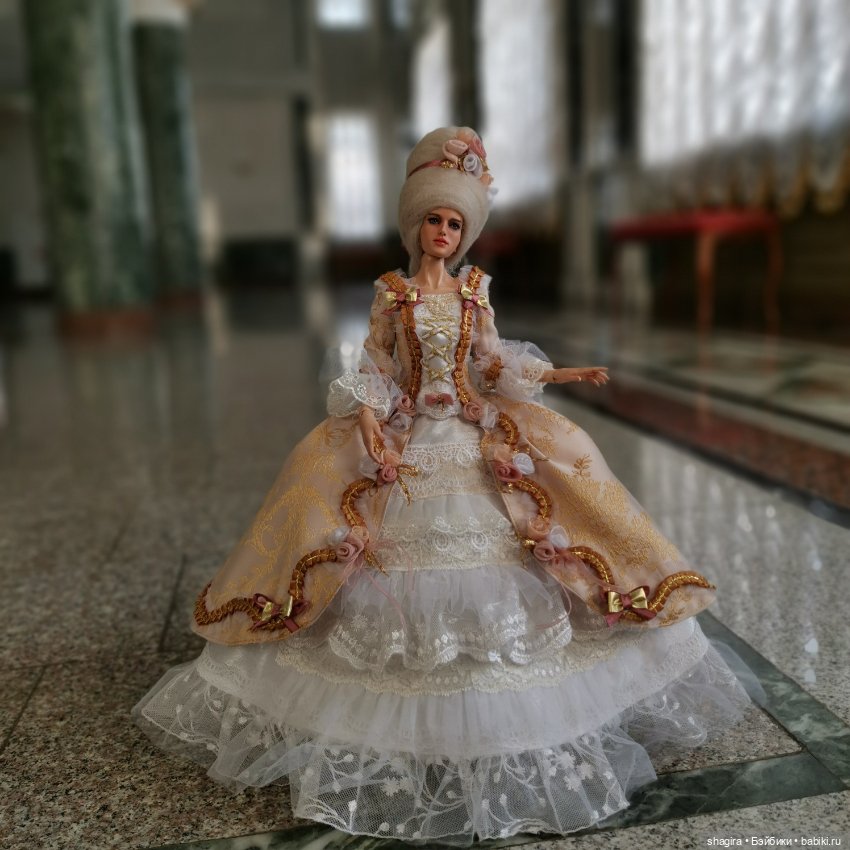 Аутфит в стиле "барокко" — Одежда и обувь для кукол BJD (БЖД): 1/3 (фото 2)