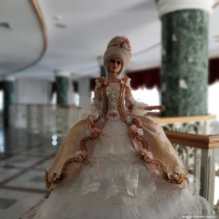 Аутфит в стиле "барокко" — Одежда и обувь для кукол BJD (БЖД): 1/3 (фото 4)