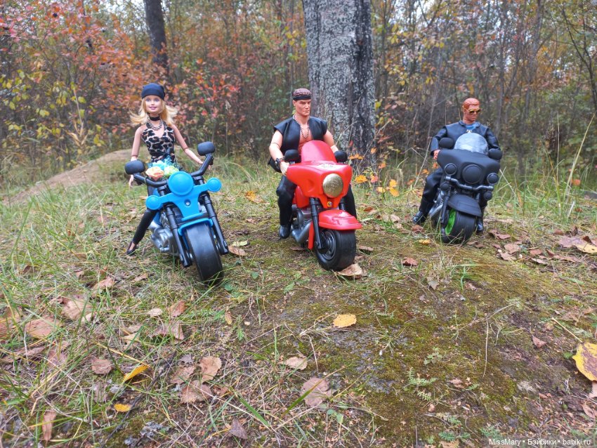 Байкеры — Разные шарнирные куклы (не БЖД): редкие