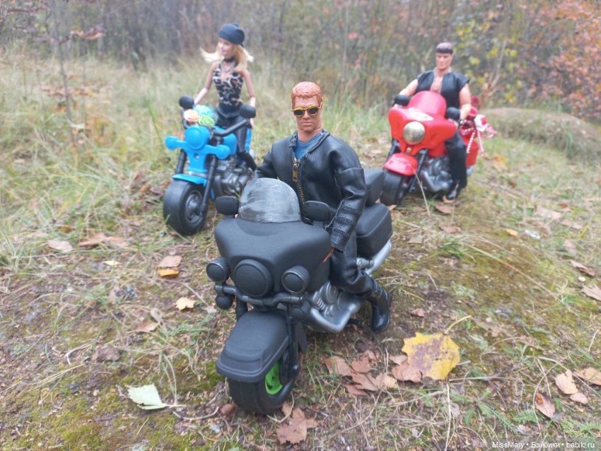 Байкеры — Разные шарнирные куклы (не БЖД): редкие