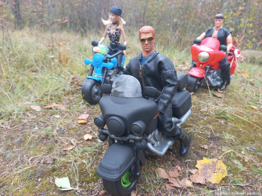 Байкеры — Разные шарнирные куклы (не БЖД): редкие