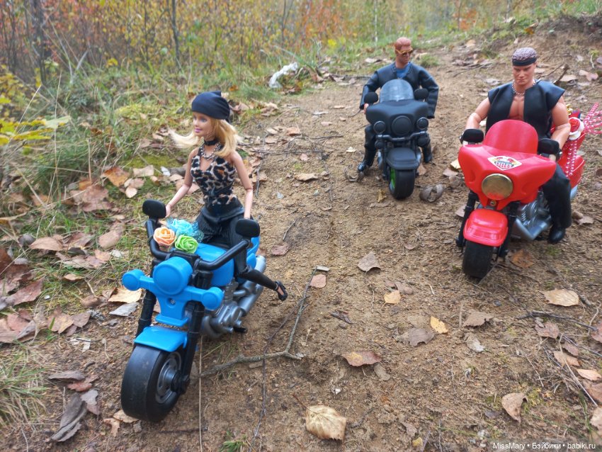 Байкеры — Разные шарнирные куклы (не БЖД): редкие
